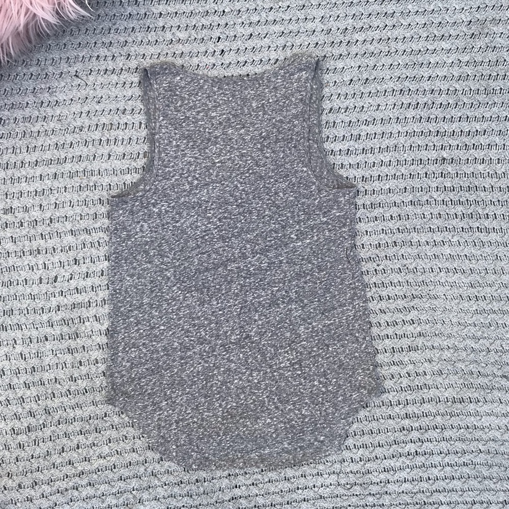 Express Sequined Gray Tank - Picture 4 of 5